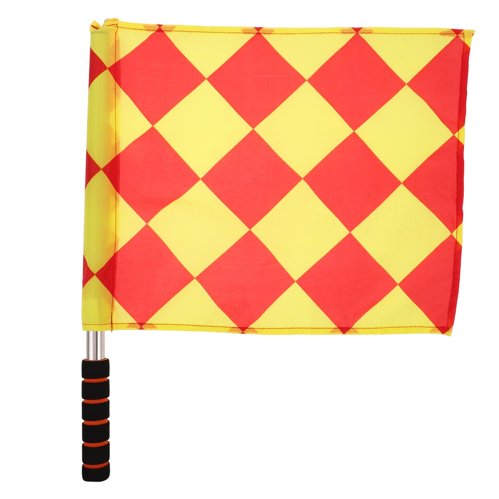 Sosoport Referee Linesman Flag Football Soccer Flag for Matches Training Competitions Easy to Use Signal Flag Bright Colors