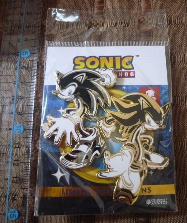 新品 未開封】ソニックアドベンチャー ピンバッジセット 1998 2026年