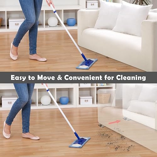 Miniatura 7 de KELIXU Rodillos para electrodomésticos, rodillos móviles resistentes para muebles, soporte para lavadora con ruedas, base móvil para refrigeradores,