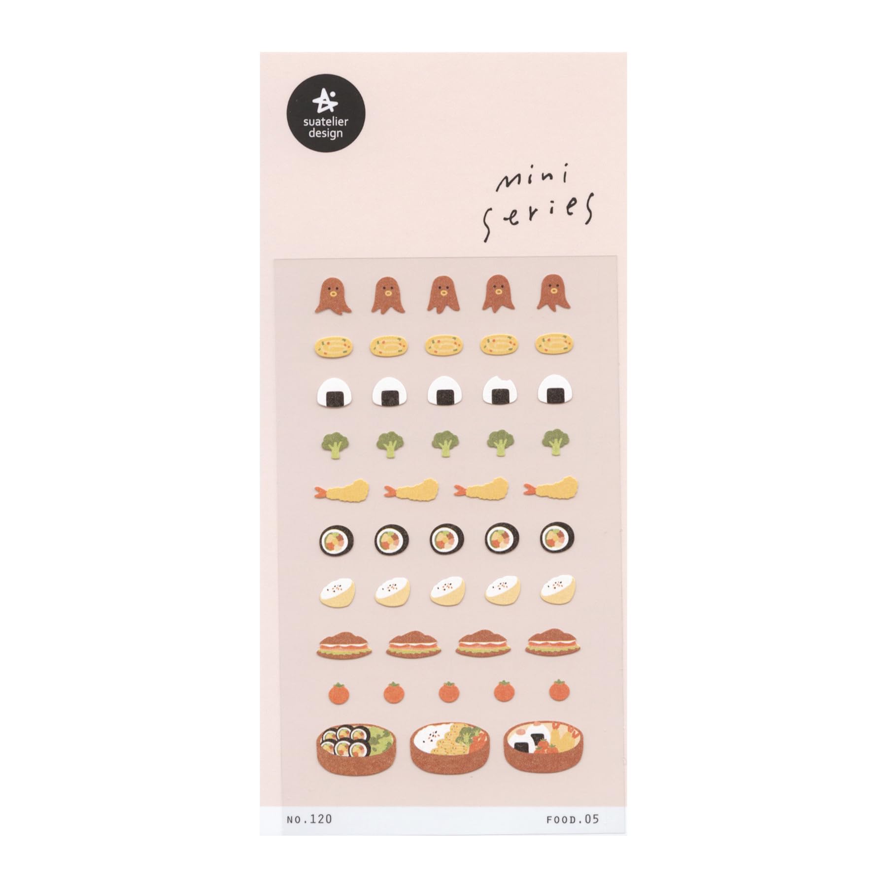 Amazon | スワテリエ（SUATELIER） ミニシリーズ 120 FOOD.05│シール
