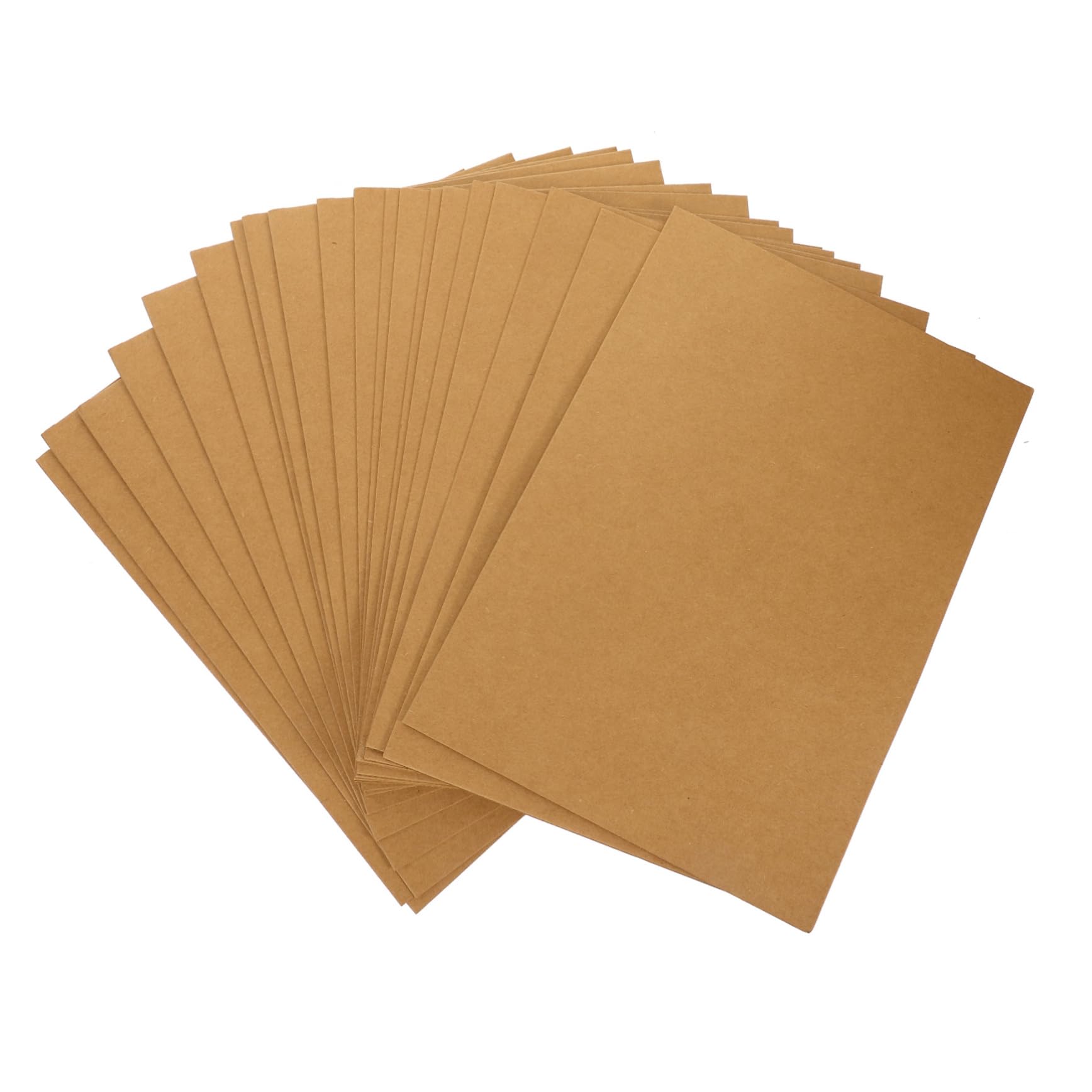 MAGICLULU Klemmbretter A4 20 Stück Dokumentenmappe aus Kraftpapier Papierordner fürs Büro Robust und Verschleißfest für Klassenunterlagen und Angebote