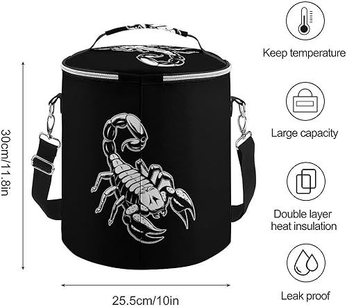 Miniatura 2 de Poison Scorpion - Bolsa de almuerzo aislada reutilizable para acampar picnic