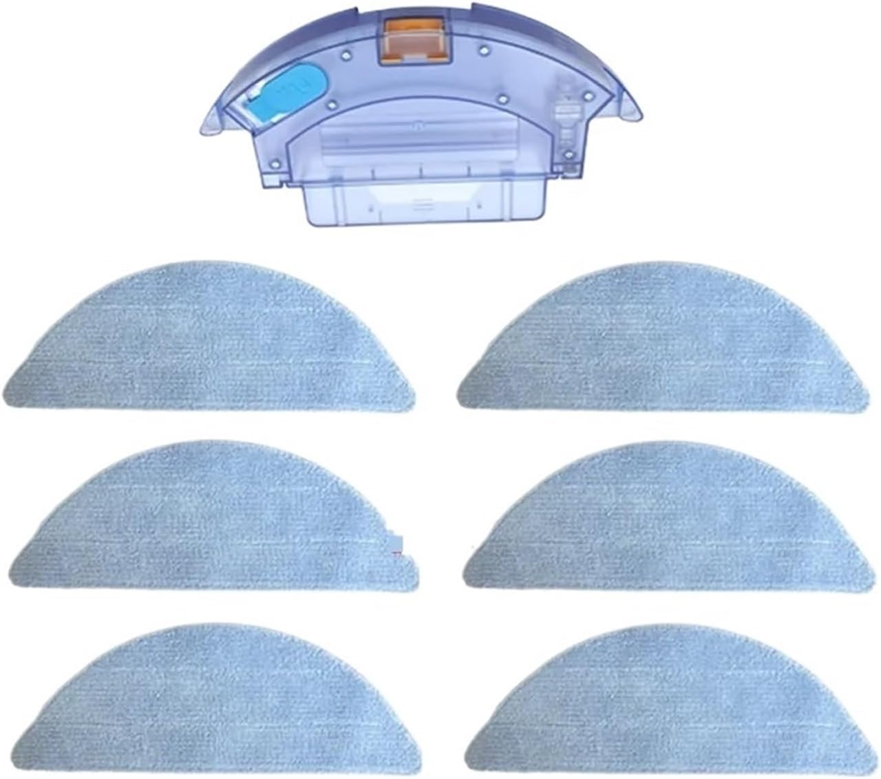Compatible for Honver Abir X5 S6 X8, Water Container and Mop Cloth Set for Vacuum Cleaner Replacement Part