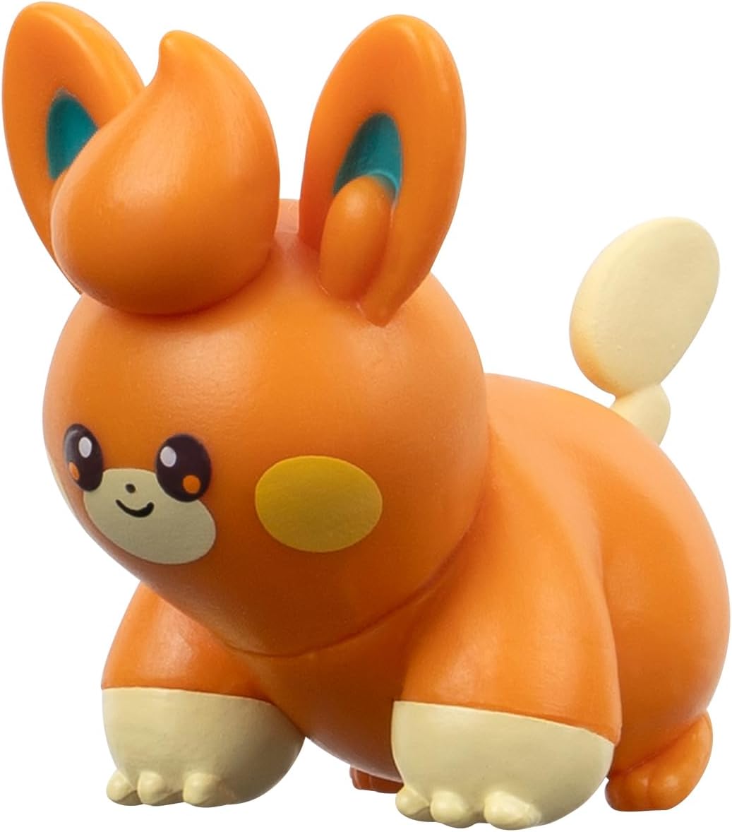 Pokémon Battle Figure 3 Pack - Features 2-Inch Snivy and Pawmi and 3-Inch Lucario Battle Figures