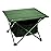 ROCK CLOUD Portable Camping Table Ultralight Aluminum Camp Table with Storage Bag Folding Beach Table for Camping Hiking Backpacking Outdoor Picnic, Green