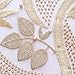WorthSJLH African Lace Fabric 2019 Cord Nigerian Lace Fabric Wedding French Tulle Net Lace Fabric for Dresses J842 (Gold)