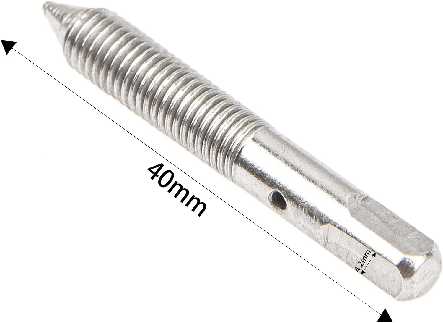 16Pcs Yootones Stainless Steel Standard Piano Loose Tuning Pins Pegs Parts Compatible with Piano tuning tools(Silver)