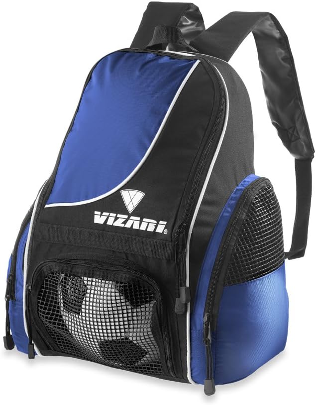 Vizari Solano Soccer Backpack (Royal) : Soccer Ball Bags : Sports & Outdoors