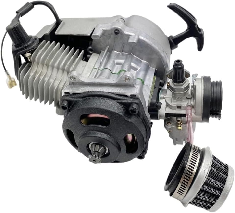 2-Stroke Motorcycle Pull-Start Complete Engine Transmission For Po Bi Qu Sc 49CC ATV