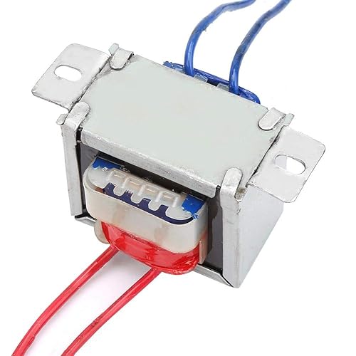Miniatura 8 de AC 12V Voltaje de salida 12W Entrada 220V 50Hz Convertidor de voltaje reductor Transformador de potencia EI Alambre de cobre completo Transformador