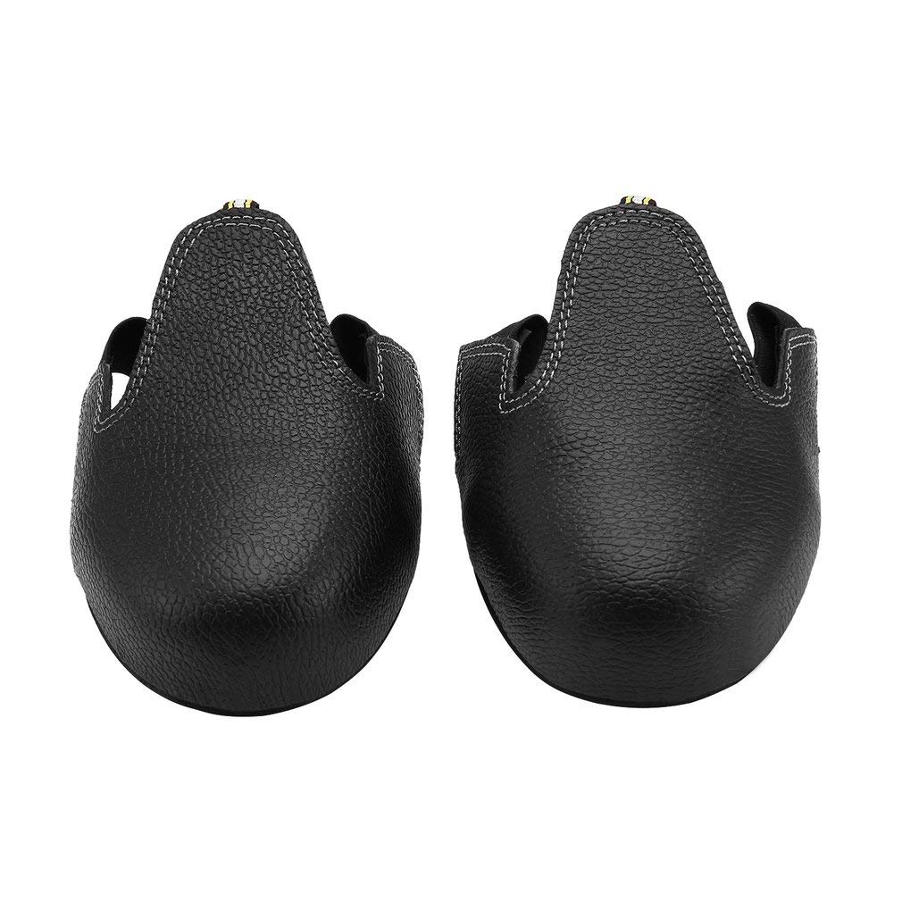 Rmeet Surchaussures de sécurité, avec Embout en Acier, pour Le Sport, Le Trekking, Anti-Perforation et imperméables, Noires, Noir, Taille Unique