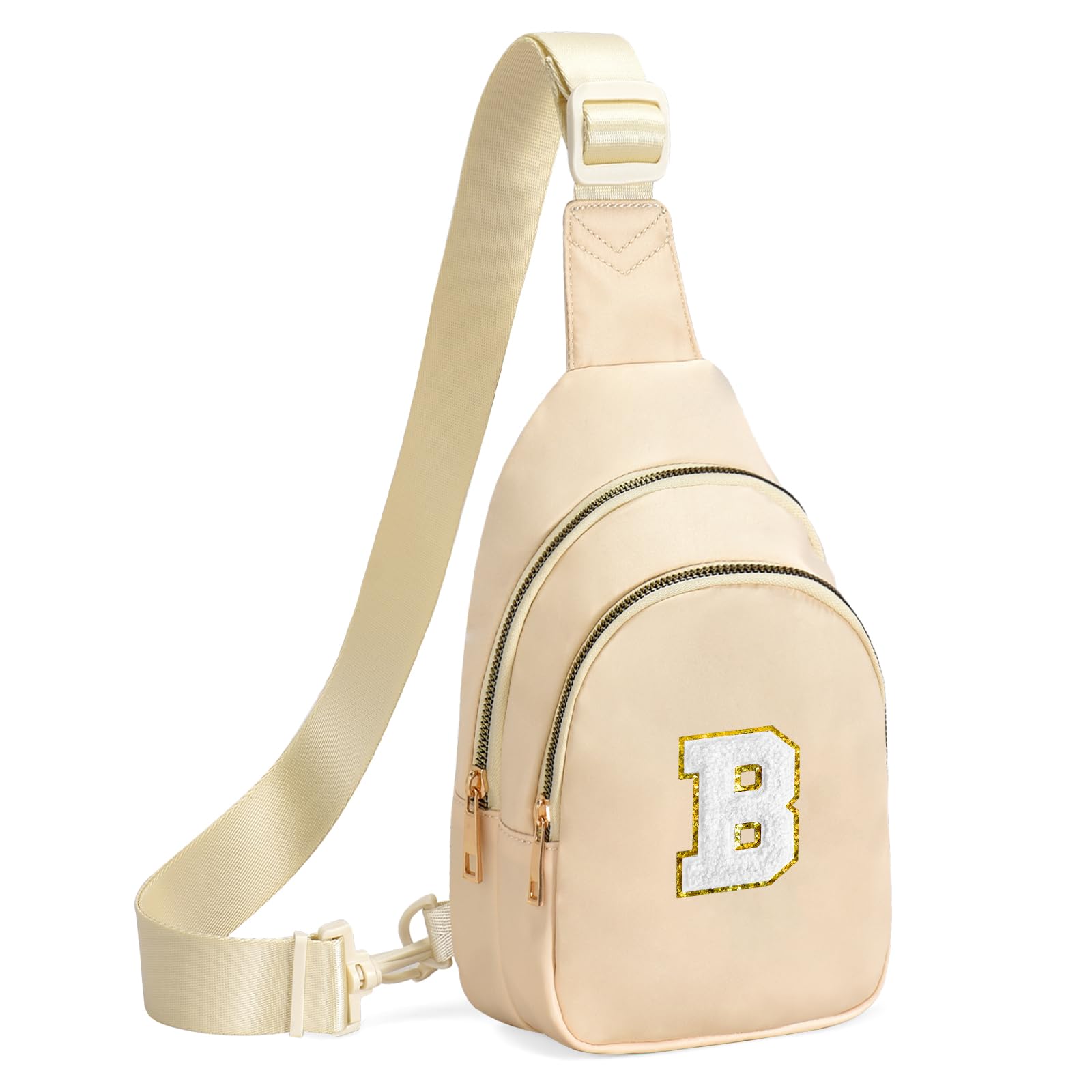 Viverte Birthday Gifts for 7 8 9 10 11 12 13 Year Old Girls Small Initial Sling Bag Cross Body Bag Fanny Pack for Girls