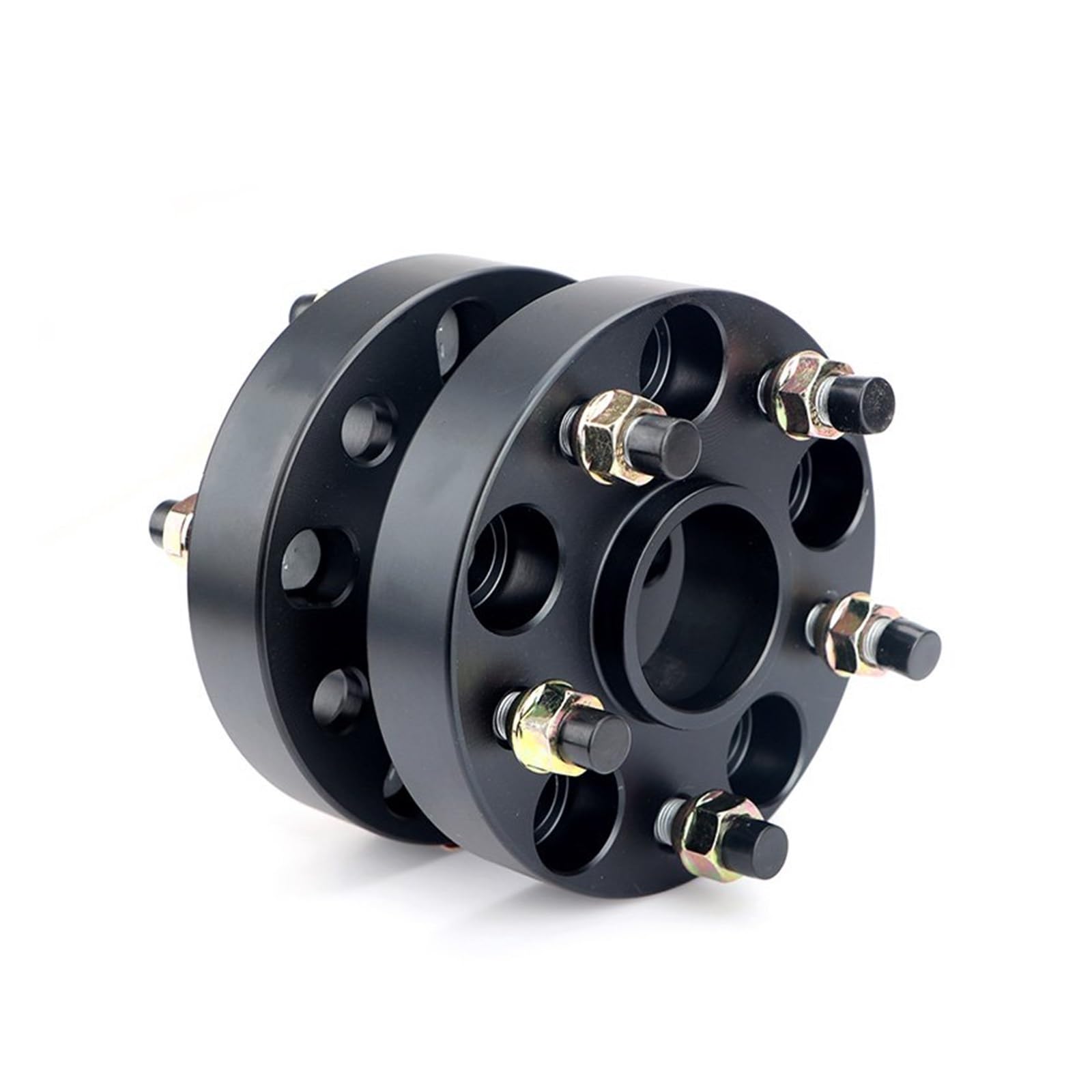 2 pezzi 25/30/35/40/45/50/60mm PCD 5x139,7 CB 95,3mm adattatore distanziale ruota 5 alette vestito per Kia per Sorento M12x1(2PCS 35mm)