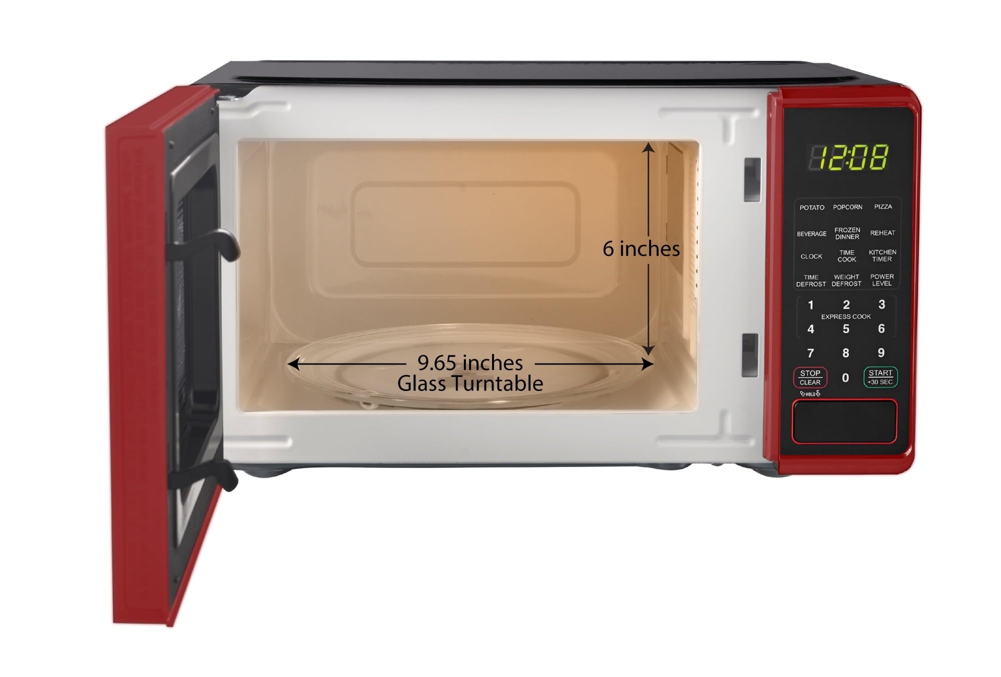 Amazon.com: 0.7 cu. ft. Countertop Microwave Oven, 700 Watts
