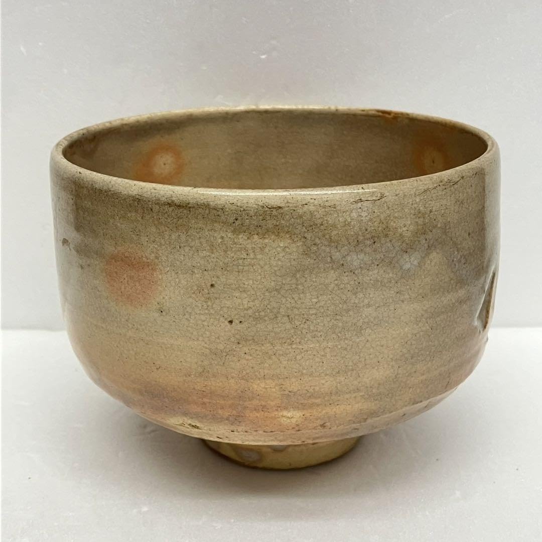 Amazon.co.jp: 萩焼 抹茶茶碗 鬼萩 茶碗 茶道具 茶道 骨董品 器