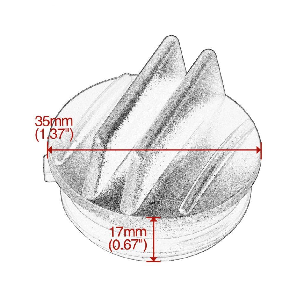 Kit de tapa de llenado de aceite de motor compatible con R850R R850C R850GS R1100R R1100RS R1100GS R1150R R1150RS R1150GS ADV R1200C R1200CL