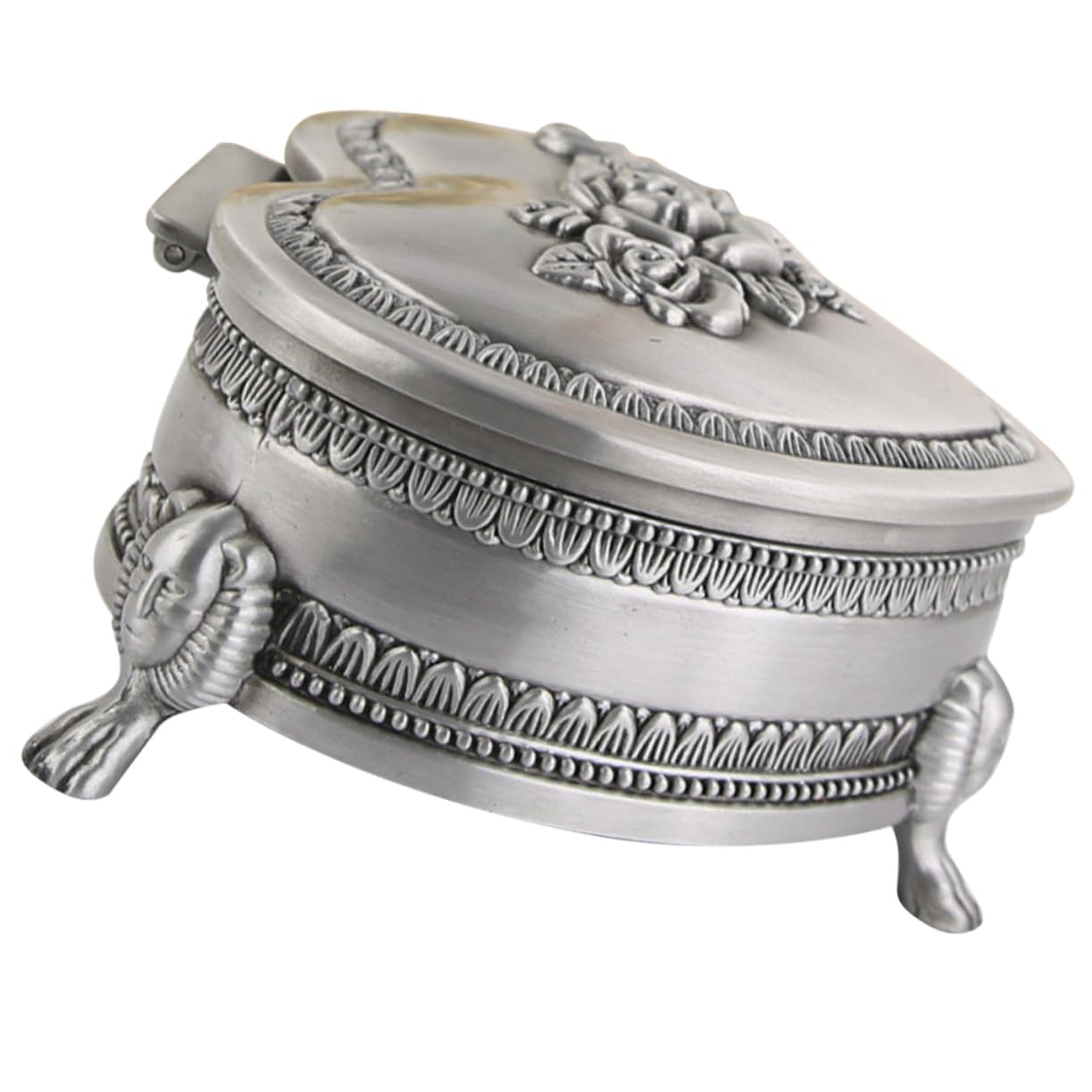 Boîte à bijoux cœur vintage : le cadeau idéal de mariage ou Saint-Valentin