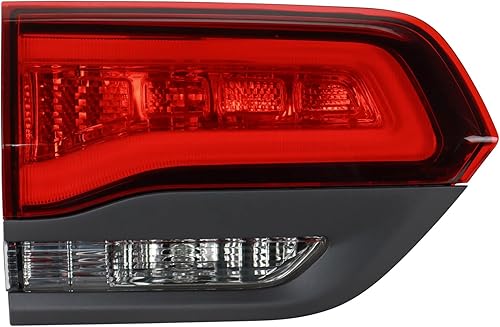 Conjunto de luz trasera trasera interior izquierda, lado del conductor, compatible con Jeep Grand Cherokee CH2802113 2017-2022