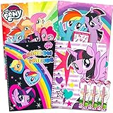 Hasbro My Little Pony School Supplies for Girls Kids -- 2 Notebooks, 2 Folders, 3 Pens, 3 Mini Notepads and Stickers