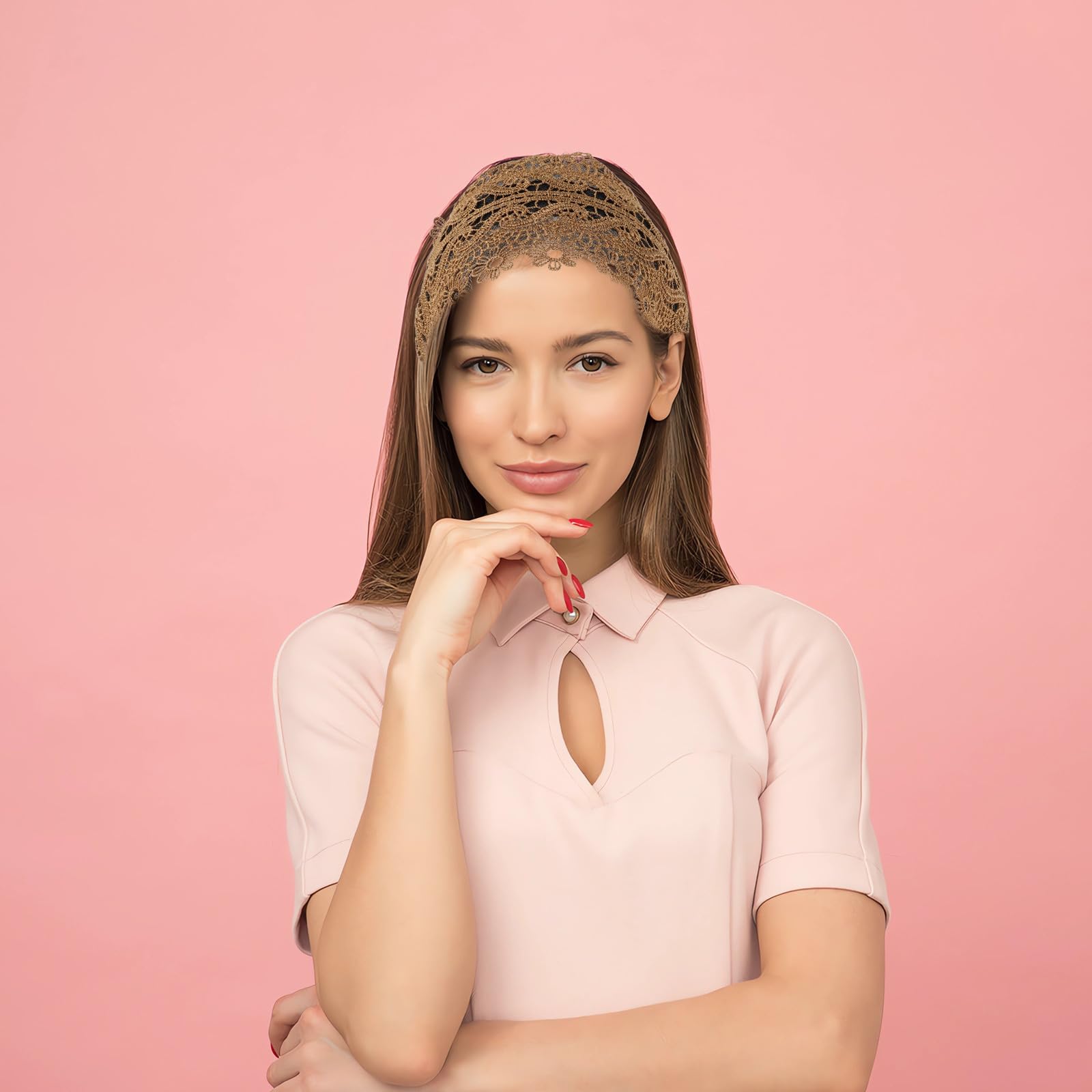 SEWACC 12 Piezas Diadema Ancha para Mujer con Cobertura Amplia y Ajuste Cómodo, Accesorios Cabello de Plástico y Tejido, Adecuado para Uso Diario y Deportes