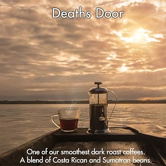 Door County Coffee Death's Door Ground, Non-Flavored 20oz Bag