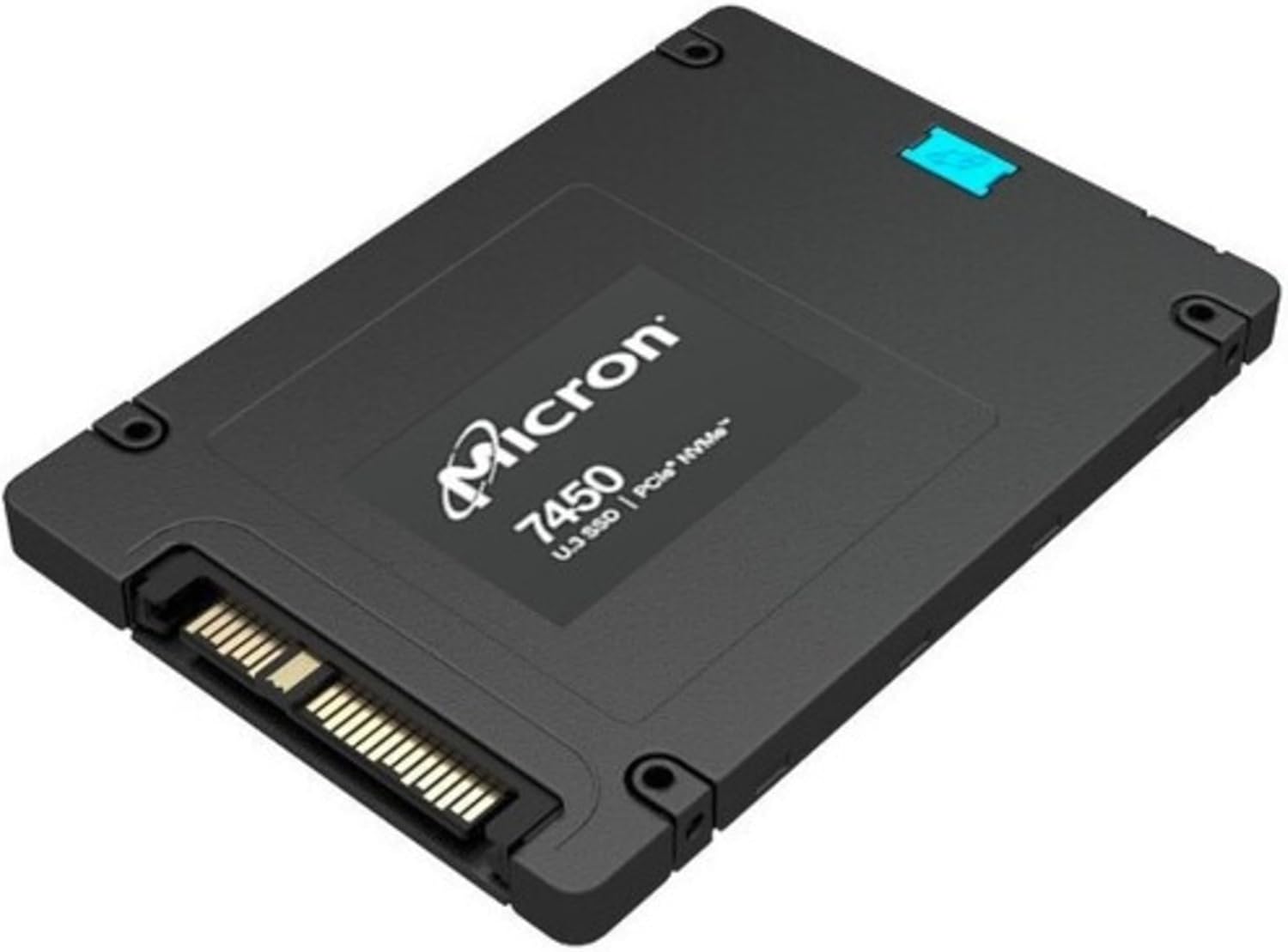 Lenovo Micron 7450 MAX SSD Mixed Use Encrypted 3.23 TB Hot-Swap 2.5" U.3 PCIe 4.0 x4 NVMe TCG Opal Encryption 2.01 for ThinkSystem SR630 V2 SR645 SR650 SR665 SR670 SR850 ST650 10