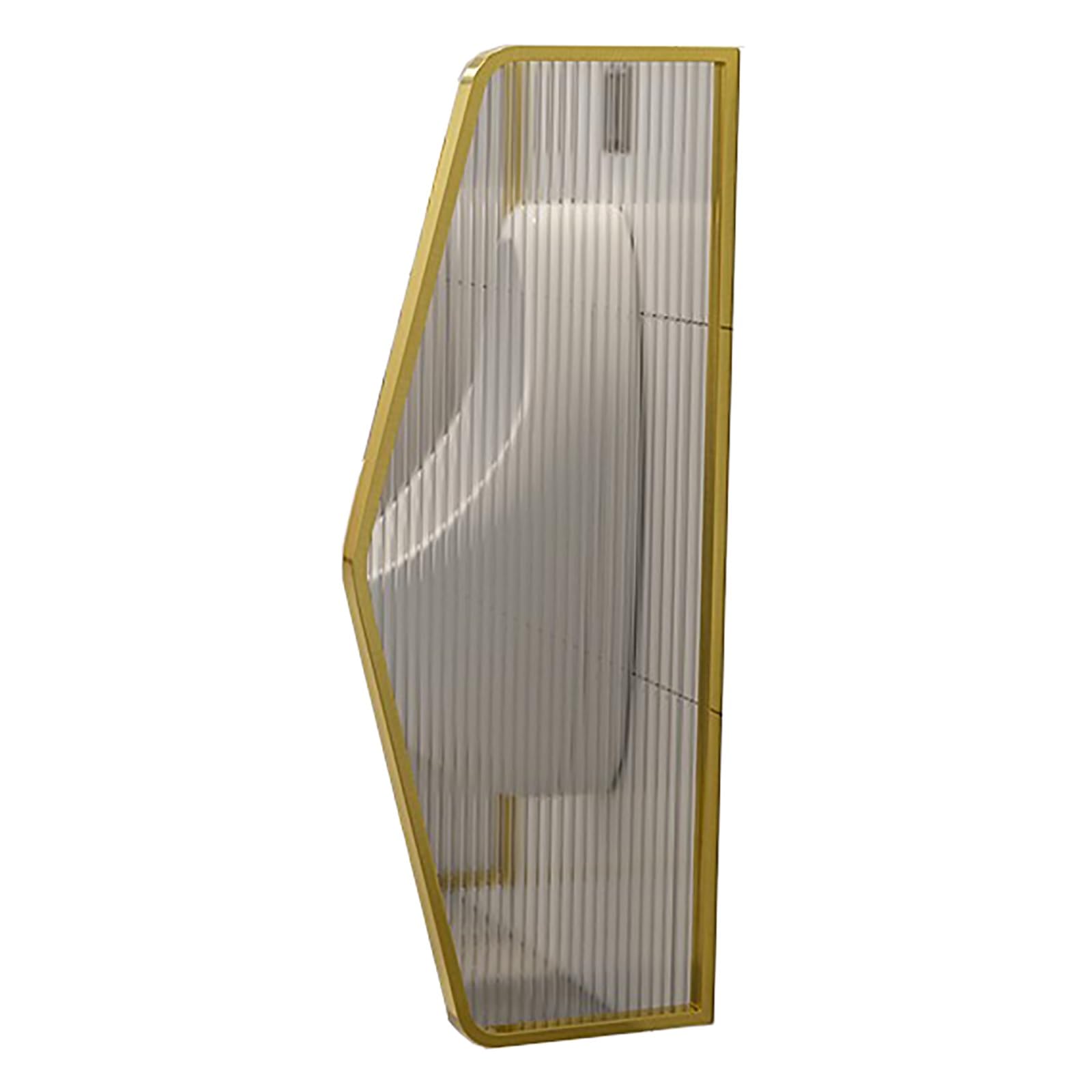 SXDMOUBK Men's Public Toilet Urinal Screen Wall Mounted Privacy Partition Baffle for Hotels Schools Shopping Malls