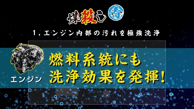 煤殺し 青 ディーゼル燃料添加剤 インジェクタークリーナー