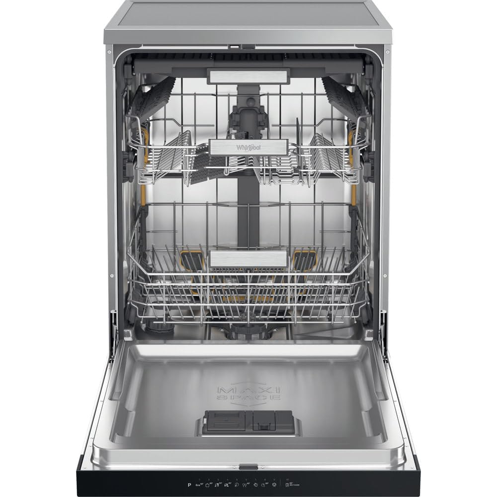 Lavavajillas Whirlpool W7FHP43X Clase C 15 Servicios 43 db Acero Inoxidable