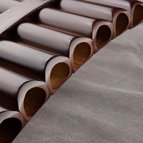 Miniatura 16 de 22/25 tubos C Key Profesional Pan Flauta China Tradicional Instrumento Musical Tubos de Pan Tubos Fácil de Aprender con Exquisitas Tubos de Pan