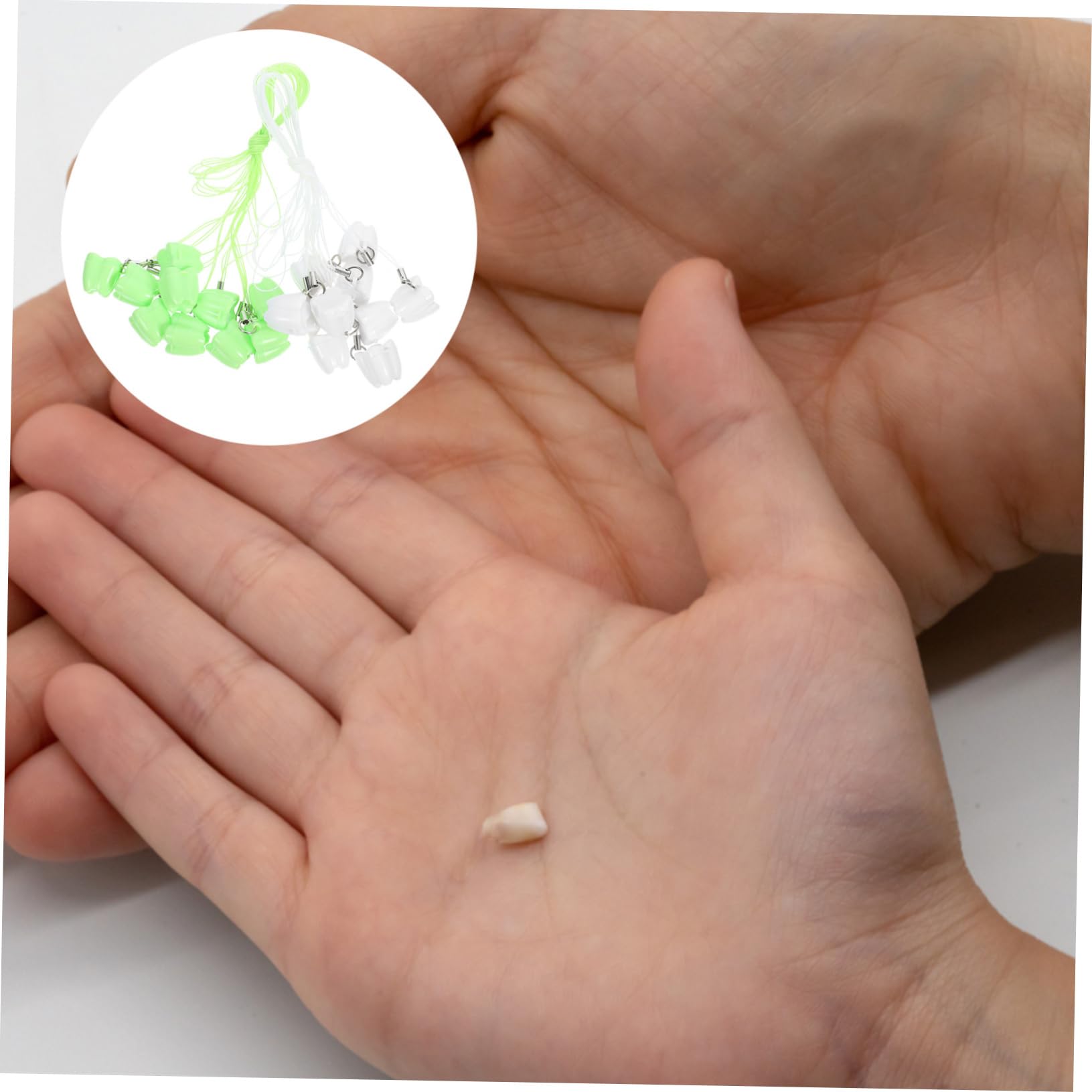 ibasenice 100piezas Caja De Recuerdos Para Dientes De Leche Caja De Almacenamiento Para Niño Niña Diseño y Divertido Para Fiestas y