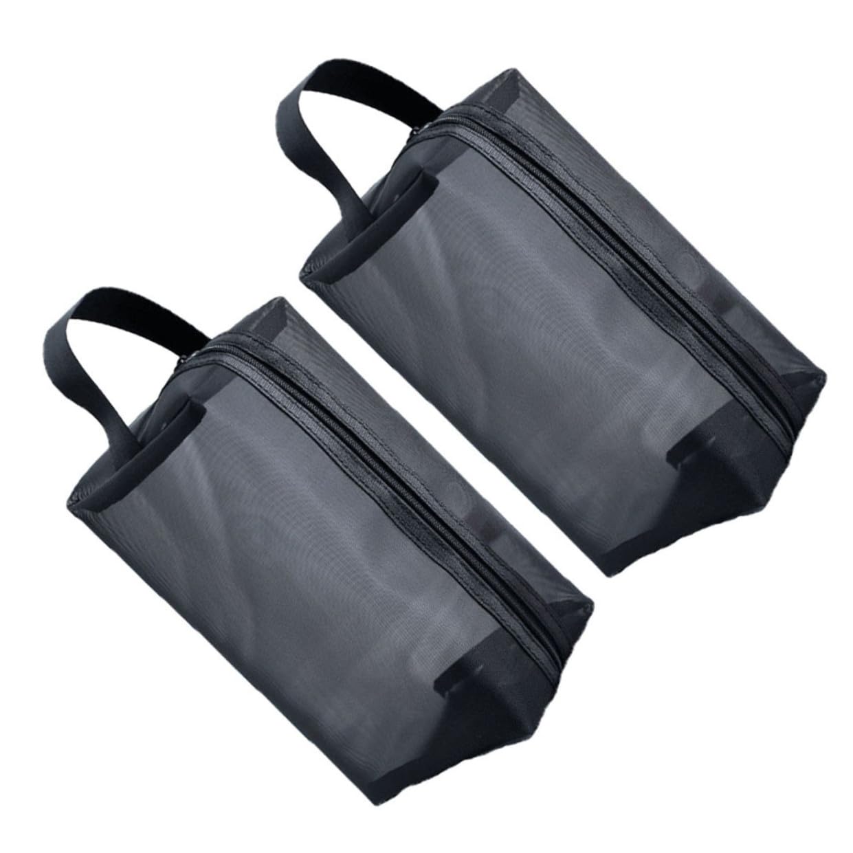 Didiseaon 6 Piezas Bolsa de Almacenamiento de Malla Bolsa de Almacenamiento con Cremallera de Malla Neceser para Maquillaje Bolsas organizadoras para Viajar Neceser Exterior