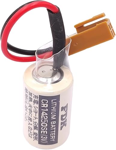Miniatura 6 de Paquete de 2 baterías de repuesto para FDK CR14250SE 3V 12AA PLC para fuente de alimentación de reserva 1747-BA con enchufe Brownk