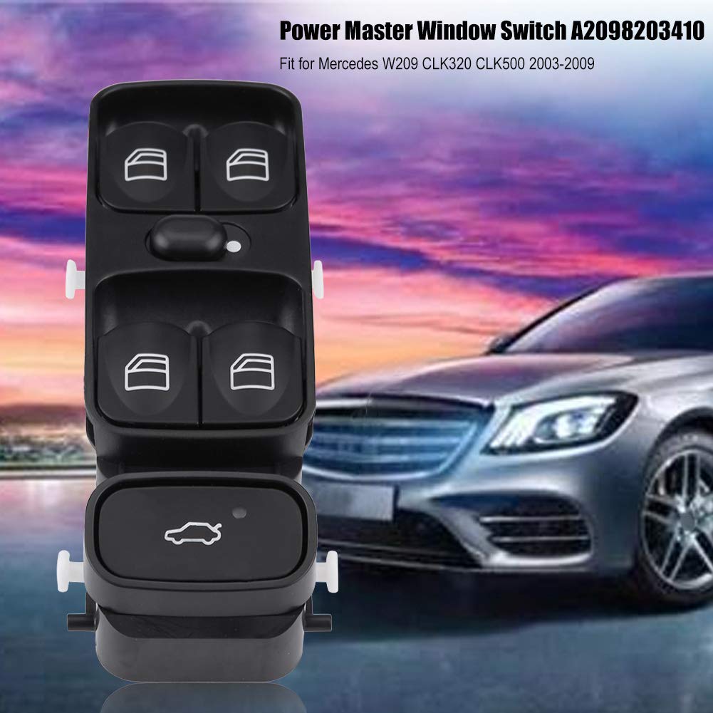 Przełącznik Szyby Clk Wnętrze Motoryzacja Przełączniki Szyb Przełącznik Zasilania Głównego dla Mercedesa W209 Clk320 Clk500 2003 2009 Przełącznik Samochodowy