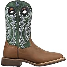 Dan Post Boots Mens Royston Leather Square Toe Pull On Casual Boots Mid Calf - Brown