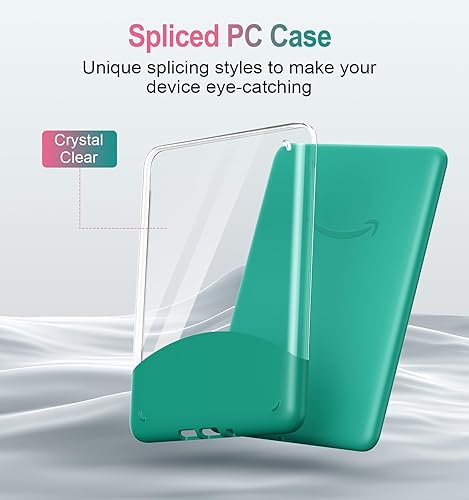 Miniatura 44 de MoKo Funda para Kindle Paperwhite de 6.8" (11ª generación-2021) y Kindle Paperwhite Signature Edition, ultra transparente, suave, flexible, Negro