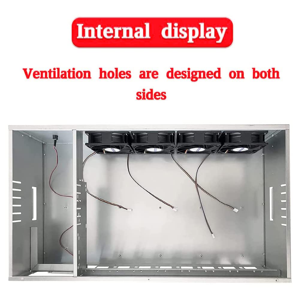 Amazon.com: Jinwei Marco de plataforma de minería - Estuche BTC-S37 Bitcoin  Miner Rack Herramientas de plataforma de minería para criptomonedas moneda  Bitcoin ETH/ETC/ZEC Marco de minería Rack con 4 ventiladores : Electrónica