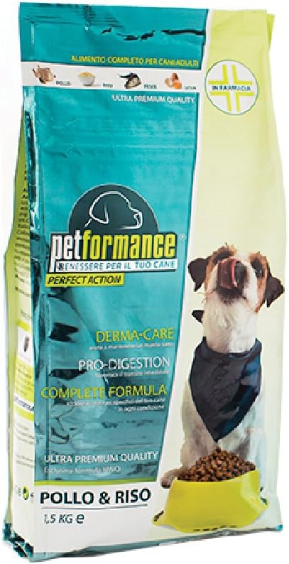 petformance Perfect Action CROCCHETTE Dog Chicken and Rice 1500 GR