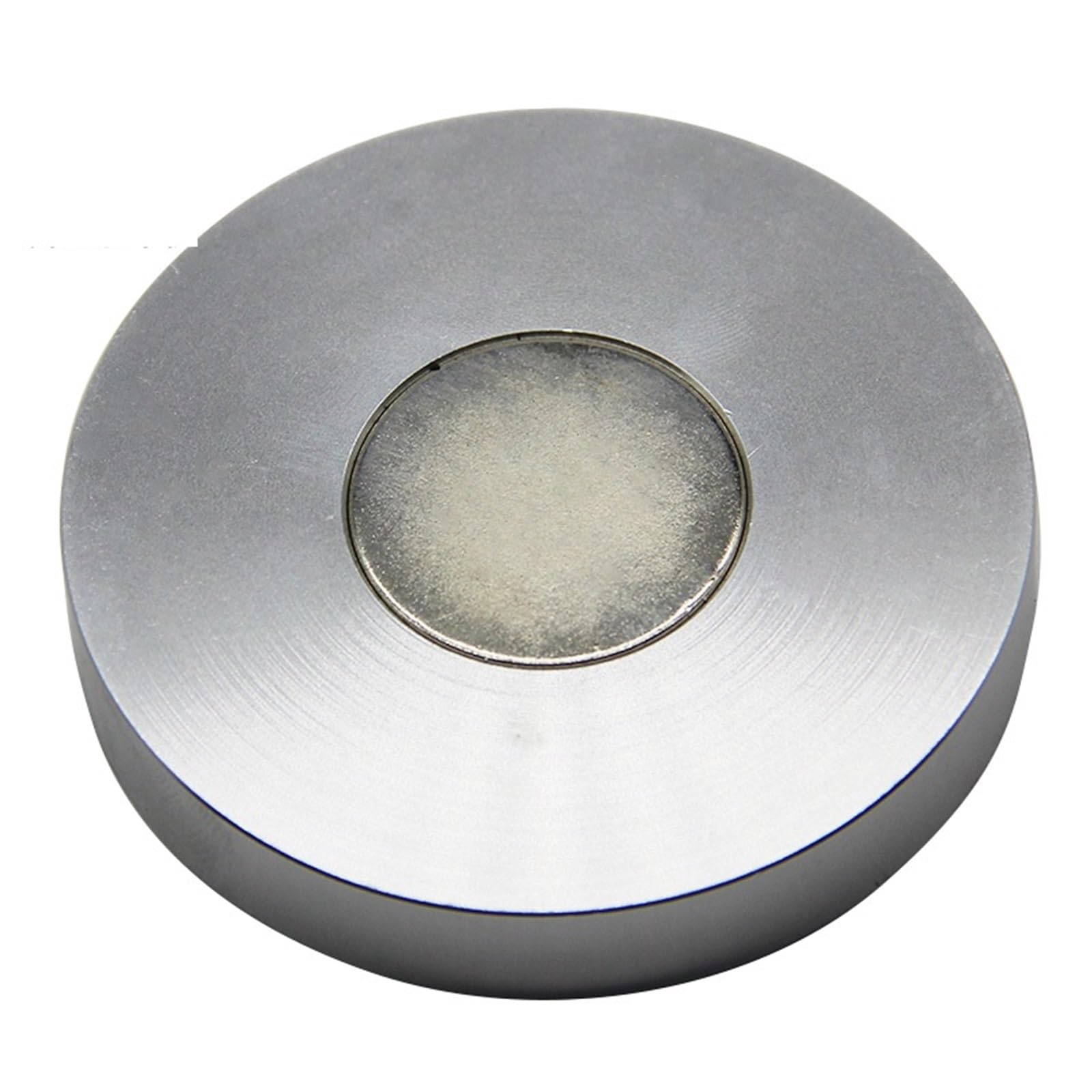 Nivel de burbuja magnético, nivel de burbuja horizontal de metal, nivel de burbuja de alta precisión, nivel redondo, espíritu magnético, 60x10mm, 1 ud.(Lavender)