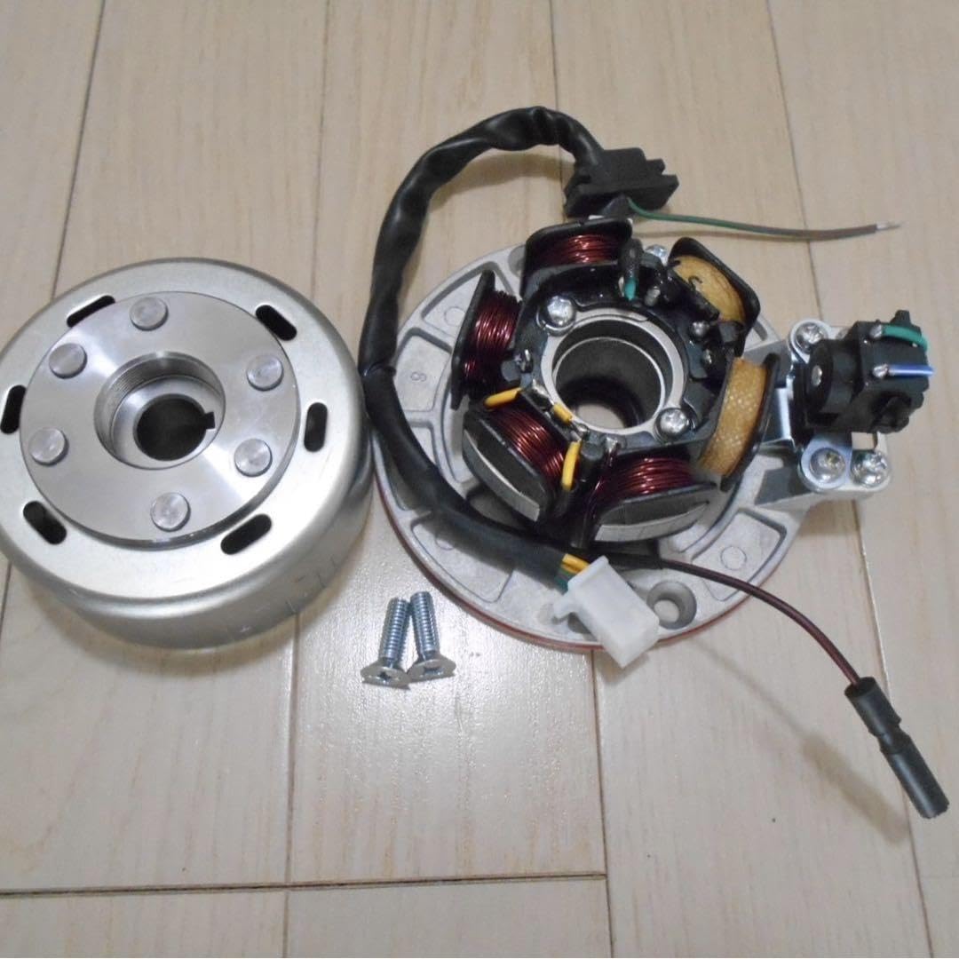Amazon.co.jp: 12V モンキーやカブに 軽量 アウターローター 半波 軽量