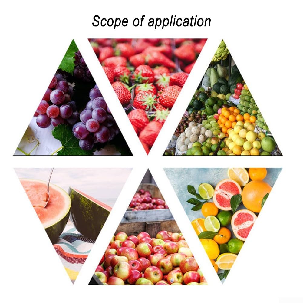 Penetrometro digitale a forma di fragola, 2, misurazione della memoria di picco, tester per frutta, maturità per compatibile con avere