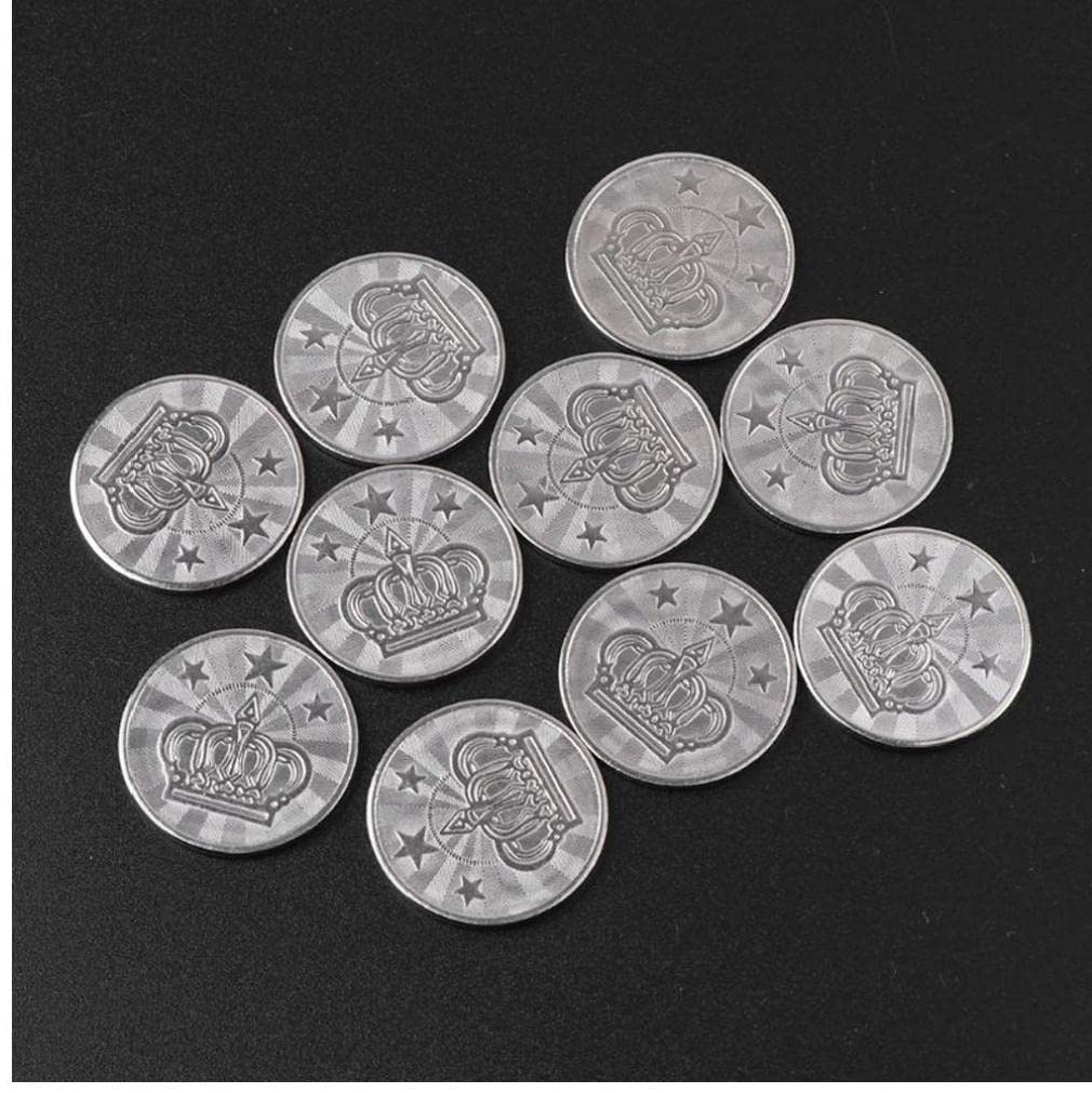 Amazon.co.jp: ゲームトークン ステンレス アーケード ゲームコイン
