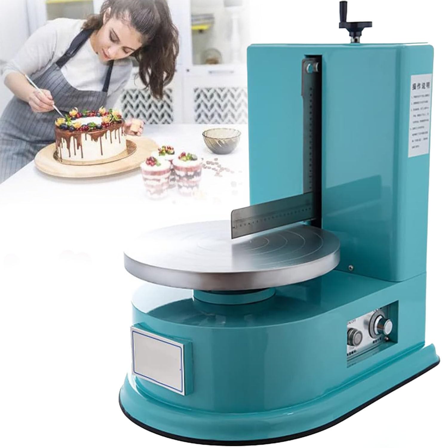 【なお】ブラウン GDDZA ケーキターンテーブル 78 ピースセットベーキングセット