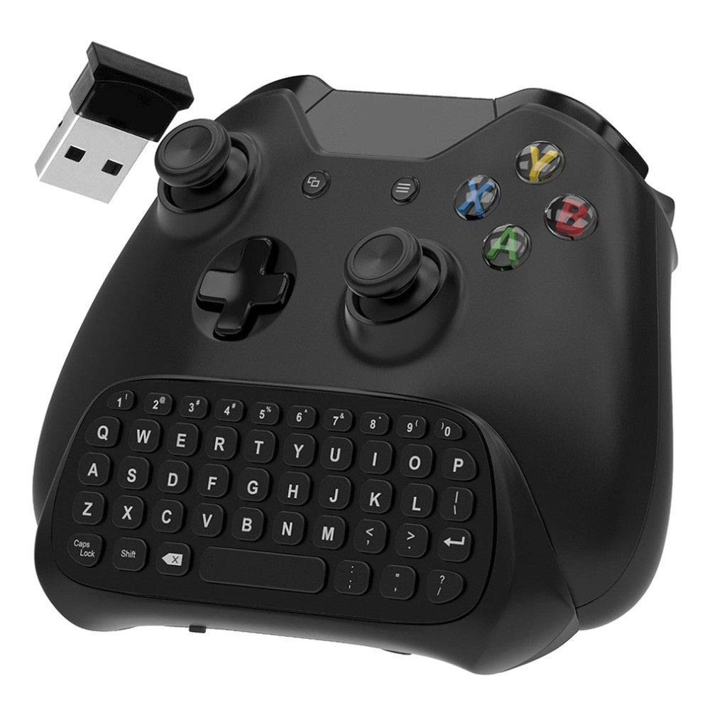 OSTENT 2.4G Wireless Chat Gamepad Keyboard with Headset