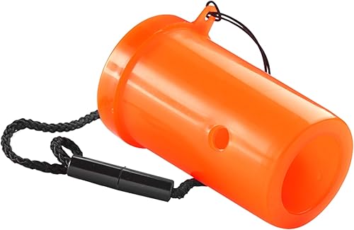 Coghlan's Bocina de supervivencia de emergencia, dispositivo de señal fuerte de 115 dB para seguridad al aire libre, senderismo, campamento y
