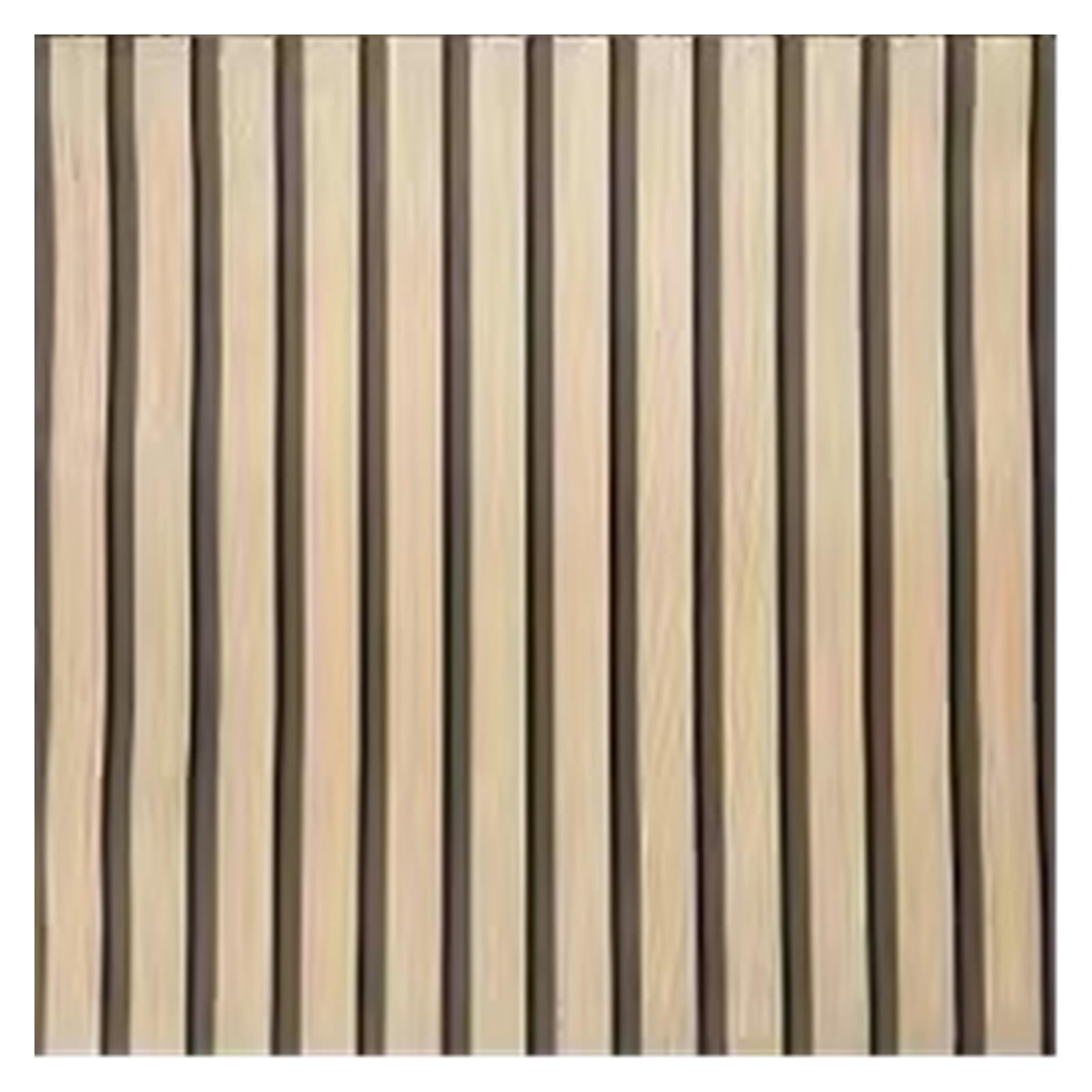 LADFRTYU Wallpaper 3D Three-Dimensional Retro Imitation Lattice Bar Wood Strip Wallpaper TV Background Living Room Decoration PVC Non-self-Adhesive