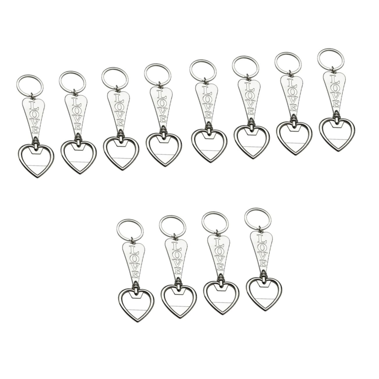 Ouvre-bouteille de mariage en alliage de zinc durable pour souvenir d'invités chic