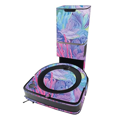 Miniatura 8 de MIGHTY SKINS MightySkins Skin compatible con iRobot Roomba S9+ Vacuum - Typhoon  Funda de vinilo protectora, duradera y única  Fácil de aplicar y