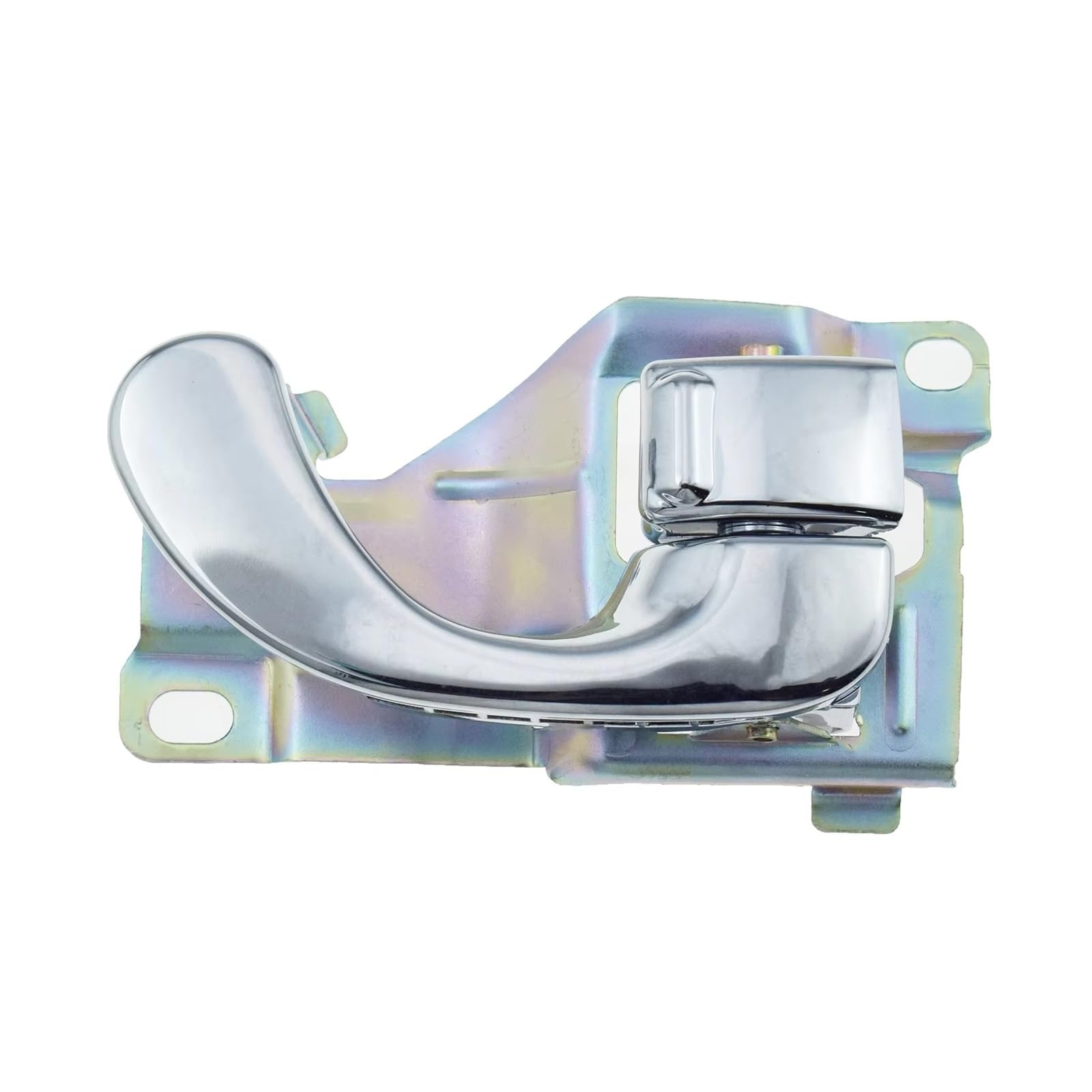 BYSKJZ Car Inner Door Handle for Galant for Delica for L400 for Mirage 1995 1996 1997 1998 1999 2000 2001 2002 2003 2004 2005 Left Right Chrome Inner Handle(Right Side)