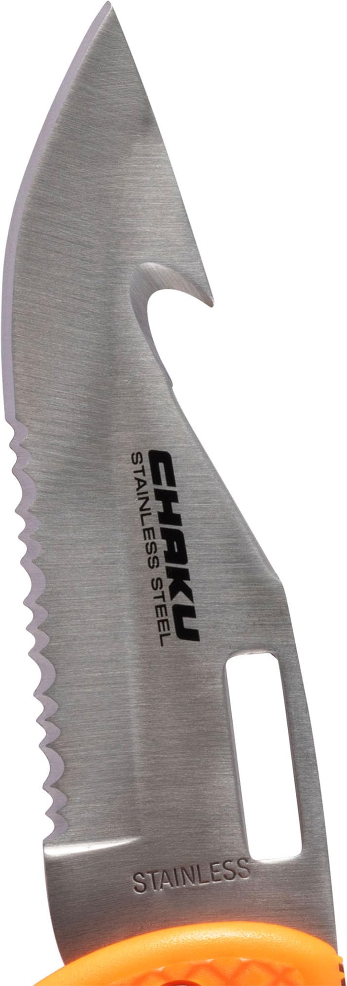 CRESSI Chaku Knife - Tauchermesser mit Doppelt Gezahnter und Glatter Klinge, ideal zum Tauchen und für Apnoe, Einheitsgröße, Erwachsene Unisex